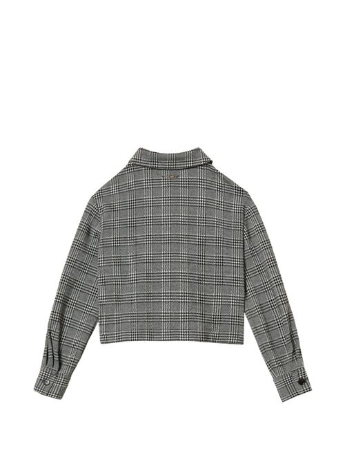 Giacca bambina camicia Glen plaid con lurex TWINSET Kids | 262GJ210013817